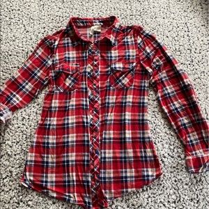 Passport plaid button down.